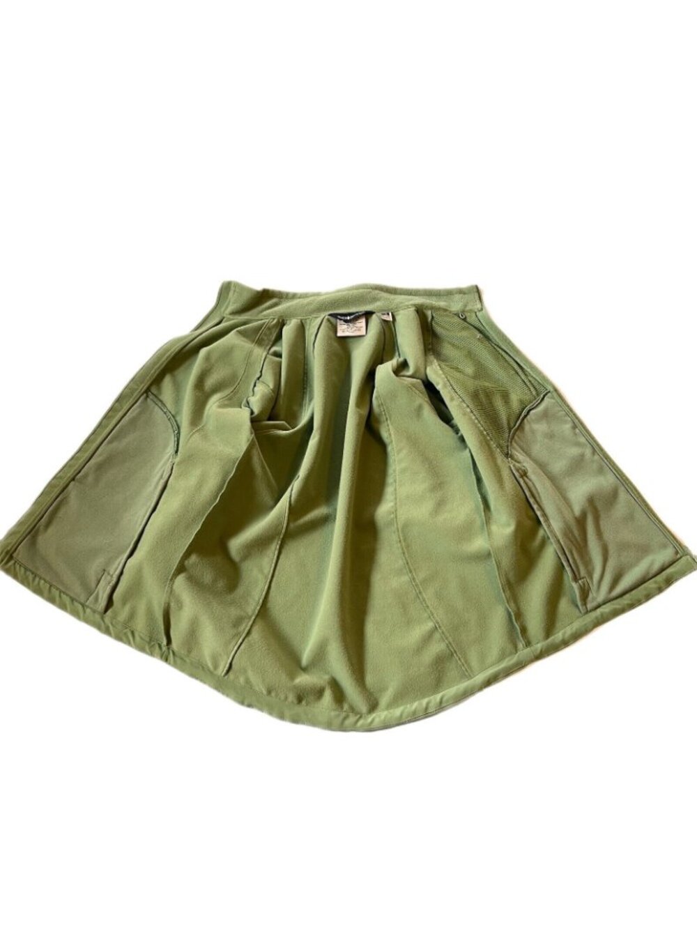 Black Diamond Womens Large Green Windproof Softshell Jacket Coat Zip Pockets - Picture 4 of 11